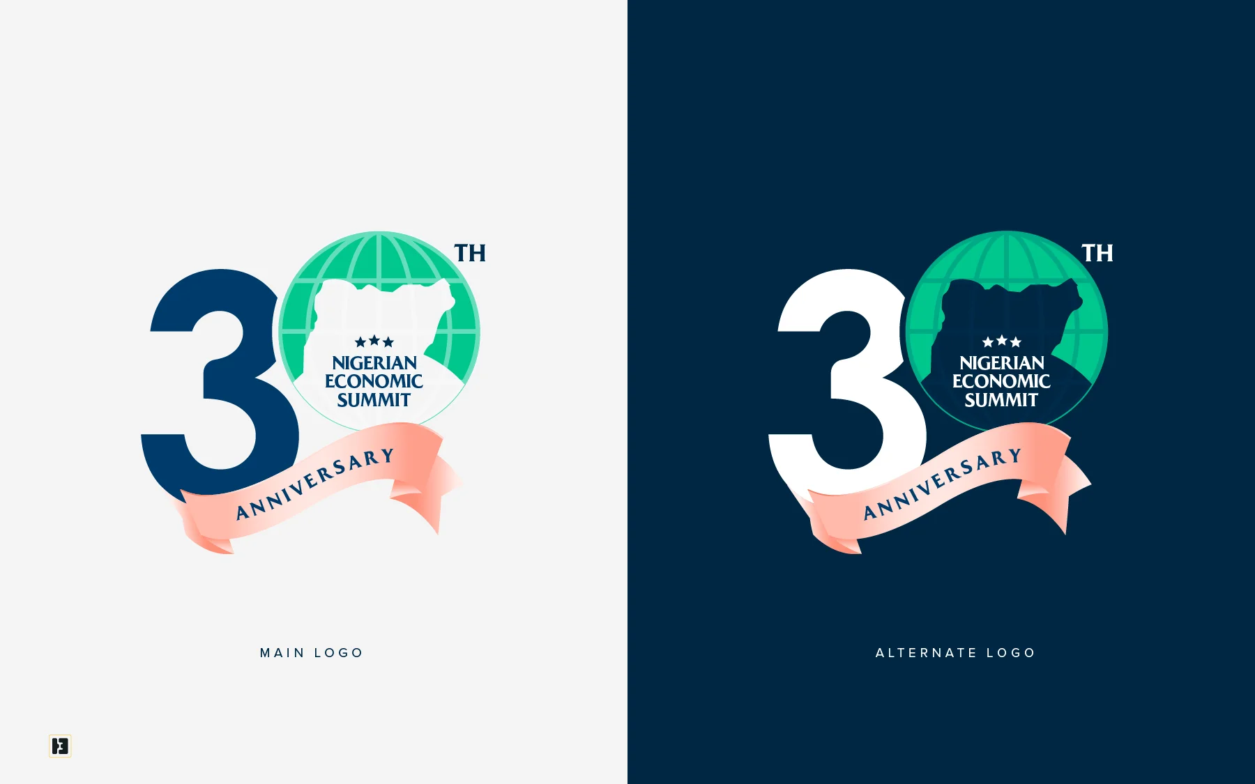 henry-egbe-porfolio-graphic-design-for-nigerian-economic-summit-30th-anniversary-logo-design #2